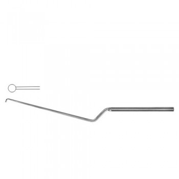 Hardy Micro Curette Bayonet Shaped Stainless Steel, 26 cm - 10 1/4" Diameter 4.0 mm Ø